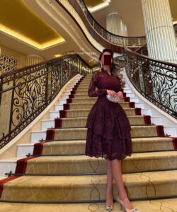 فساتين سهرة دانتيل