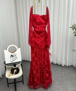 فساتين سهره دانتيل