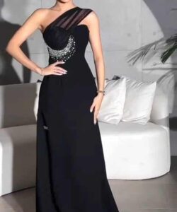 فساتين سهره راقيه لون اسود