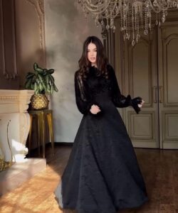 فساتين سهره لون اسود