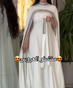 فساتين سهره لون أوف وايت