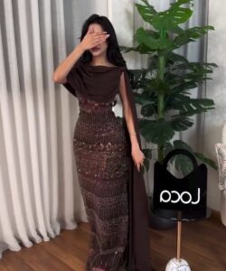 فساتين سهره بالون جميله