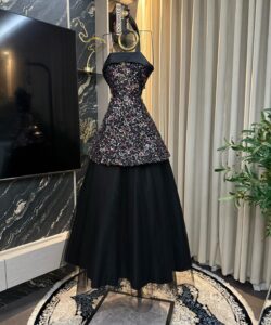 فساتين سهره لون اسود