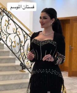 فساتين سهره روعه لون اسود