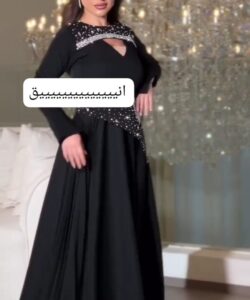 فساتين سهره كريب استرتش