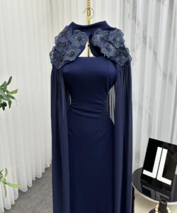 فساتين سهره لون كحلي