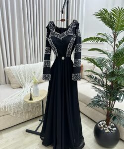 فساتين سهره لون اسود