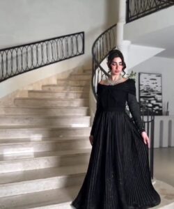 فساتين سهره لون اسود