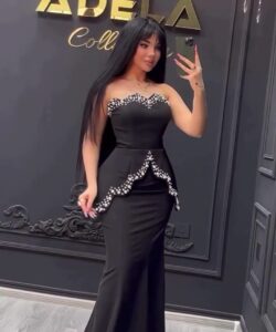 فساتين سهره لون اسود