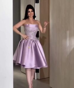 فساتين سهره قصيره