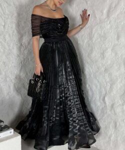 فساتين سهره لون اسود