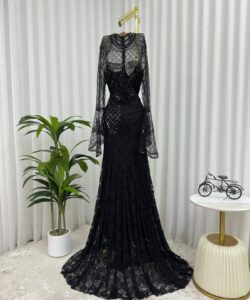 فساتين سهره لون اسود