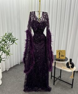 فساتين سهره طويل