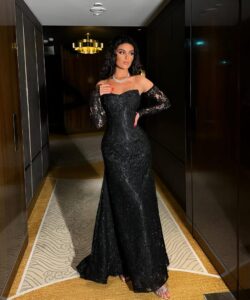 فساتين سهره لون اسود