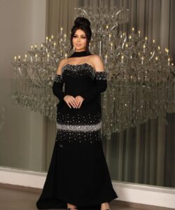 فساتين سهره لون اسود