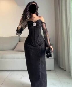فساتين سهره لون اسود