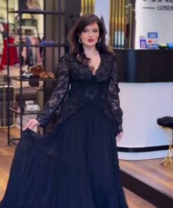 فساتين سهره بالوان اسود و كحلي