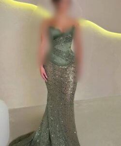 فستان سهره لون ليمون