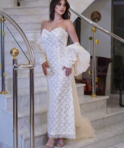 فستان سهره لون أوف وايت