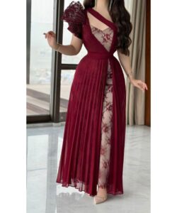 فستان سهره لون نبيتى