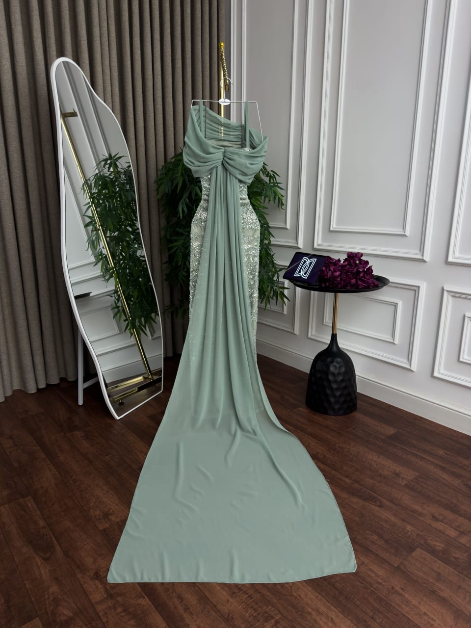 فستان سهره اخضر - الصورة 3