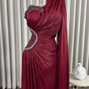 فستان سهره لون احمر