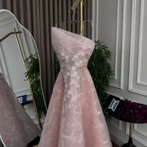 فستان سهره لون وردي