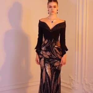 فستان سهره لون اسود