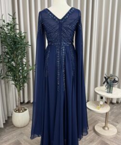 فساتين سهره لون كحلي