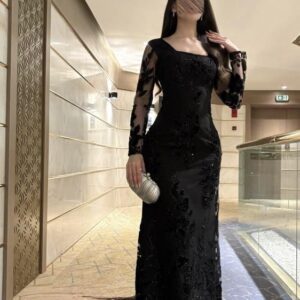 فساتين سهره لون اسود