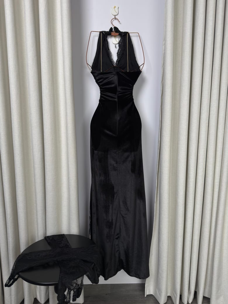 فساتين سهره لون اسود - الصورة 5