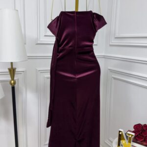 فساتين سهره لون بنفسجي