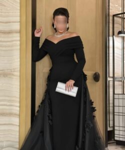 فساتين سهره لون اسود