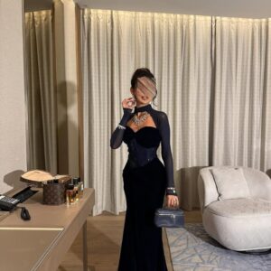 فساتين سهره لون اسود