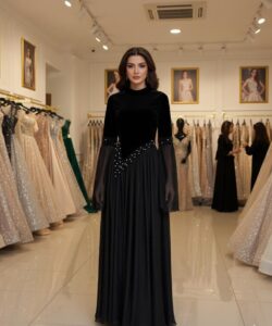 فساتين سهره لون اسود