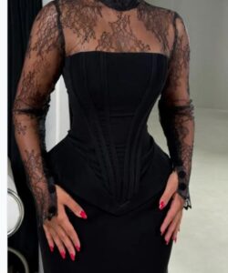 فساتين سهره لون اسود