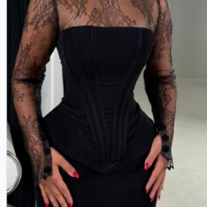 فساتين سهره لون اسود