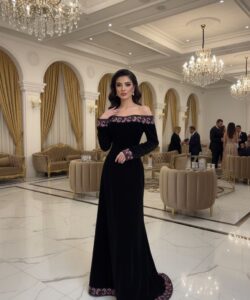 فساتين سهره لون اسود