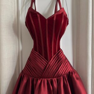 فستان سهره لون احمر