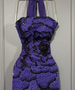 فستان سهره لون بنفسجي