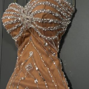 فستان سهره لون برتقالي