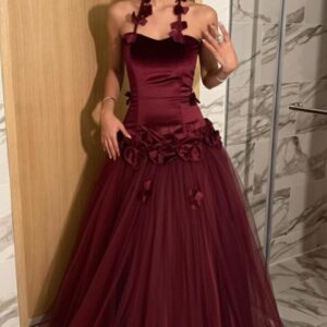 فستان سهره لون نبيتى