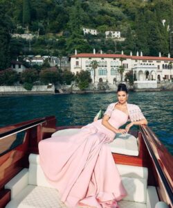 فستان سهره لون وردي