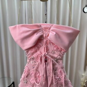 فستان سهره لون موف فاتح