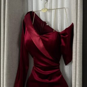 فستان سهره لون نبيتى