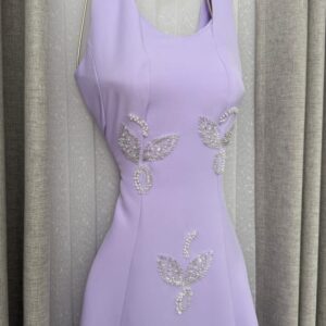 فستان سهره لون موف