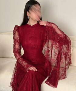 فستان سهرة بالوان جميله