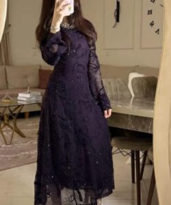 فستان سهره لون بنفسجي