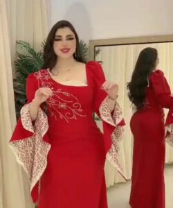 جلابيه رمضانيه لون احمر