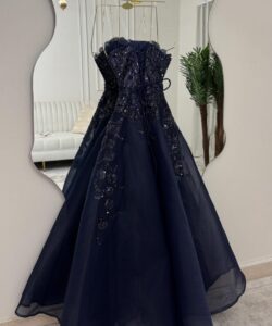 فستان سهره لون كحلي